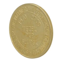 Medal - Stowarzyszenie Inżynierów i Techników Komunikacji. Węzeł PKP Słupsk