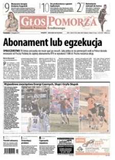 Głos Pomorza, 2011, listopad, nr 270