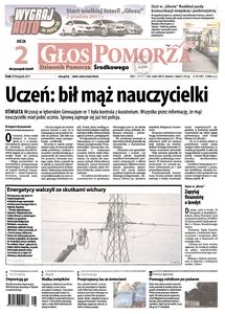 Głos Pomorza, 2011, listopad, nr 278