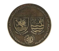 Medal - 140. rocznica powstania kolei na ziemi słupskiej