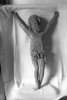 Figura Chrystusa z krzyża przydrożnego - Huta Młynek