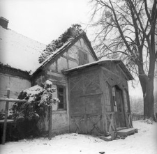 Dw&oacute;r konstrukcji zrębowo-szkieletowej "Zielony Dw&oacute;r" z XVIII wieku - Luzino