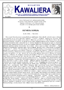 Kawaliera : biuletyn Koła nr 21, 2015, nr 2
