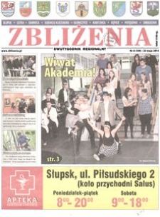 Zbliżenia : dwutygodnik regionalny, 2014, nr 8