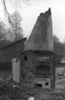 Komin w chałupie robotniczej z I poł. XIX wieku - Borsk