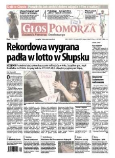 Głos Pomorza, 2012, lipiec, nr 165