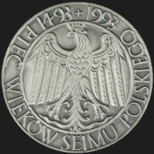 Medal - Pięć Wiek&oacute;w Sejmu Polskiego 1493-1993