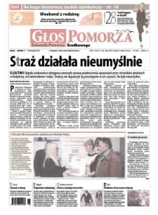 Głos Pomorza, 2012, listopad, nr 269