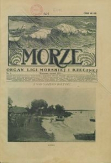 Morze, 1925, nr 1