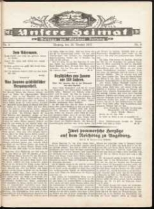 Unsere Heimat. Beilage zur K&ouml;sliner Zeitung Nr. 9/1932
