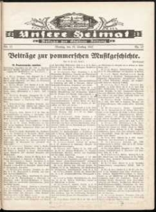 Unsere Heimat. Beilage zur Kösliner Zeitung Nr. 12/1932