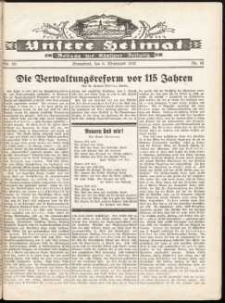 Unsere Heimat. Beilage zur K&ouml;sliner Zeitung Nr. 16/1932