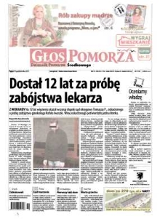 Głos Pomorza, 2012, październik, nr 245