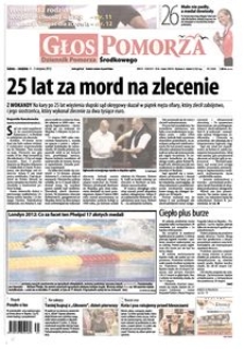 Głos Pomorza, 2012, sierpień, nr 181