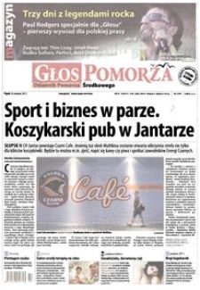 Głos Pomorza, 2012, sierpień, nr 186
