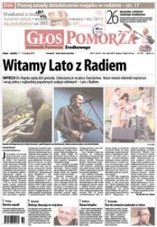 Głos Pomorza, 2012, sierpień, nr 187