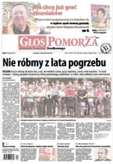 Głos Pomorza, 2012, sierpień, nr 197