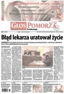 Głos Pomorza, 2012, maj, nr 109