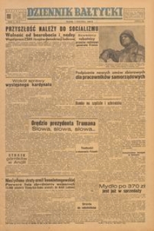 Dziennik Bałtycki, 1949, nr 6
