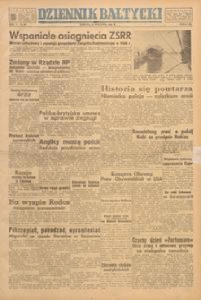 Dziennik Bałtycki, 1949, nr 20