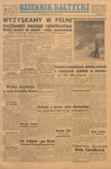 Dziennik Bałtycki, 1949, nr 72
