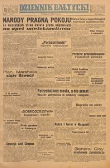 Dziennik Bałtycki, 1949, nr 73