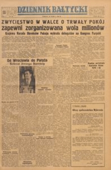 Dziennik Bałtycki, 1949, nr 84