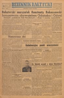 Dziennik Bałtycki, 1949, nr 89
