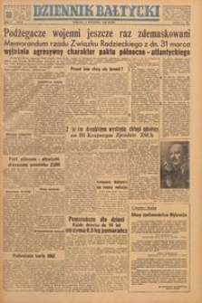 Dziennik Bałtycki, 1949, nr 91