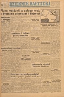 Dziennik Bałtycki, 1949, nr 116