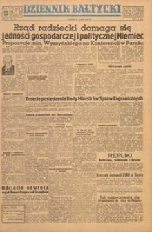 Dziennik Bałtycki, 1949, nr 144