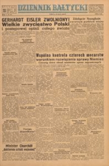 Dziennik Bałtycki, 1949, nr 145