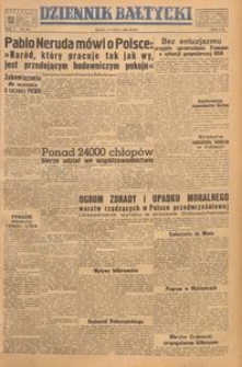 Dziennik Bałtycki, 1949, nr 190