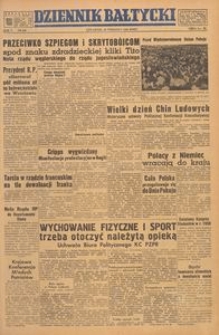 Dziennik Bałtycki, 1949, nr 268