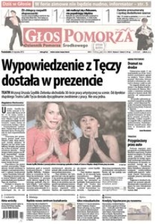 Głos Pomorza, 2012, styczeń, nr 18