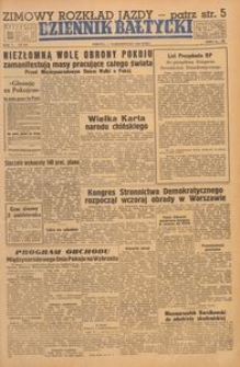 Dziennik Bałtycki, 1949, nr 270