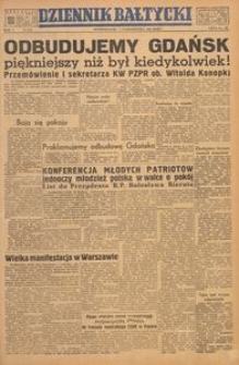 Dziennik Bałtycki, 1949, nr 272