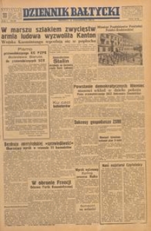 Dziennik Bałtycki, 1949, nr 285