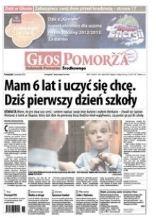 Głos Pomorza, 2012, wrzesień, nr 205