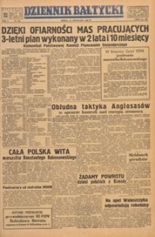 Dziennik Bałtycki, 1949, nr 316