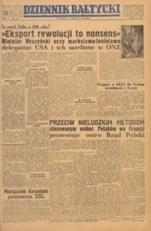 Dziennik Bałtycki, 1949, nr 331