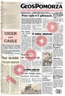 Głos Pomorza, 1984, sierpień, nr 183