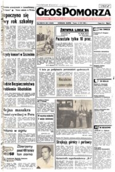 Głos Pomorza, 1984, sierpień, nr 208