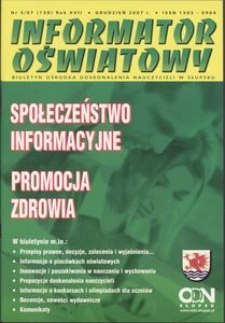 Informator Oświatowy, 2007, nr 5