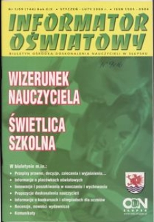 Informator Oświatowy, 2009, nr 1