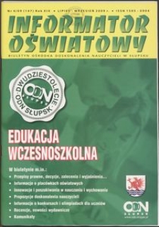 Informator Oświatowy, 2009, nr 4