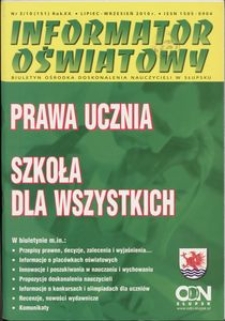 Informator Oświatowy, 2010, nr 3