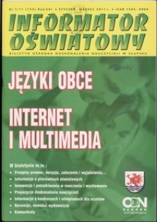 Informator Oświatowy, 2011, nr 1