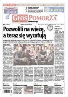 Głos Pomorza, 2013, maj, nr 111