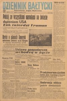 Dziennik Bałtycki 1947, nr 161